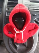Resim MİRMERRY Kırmızı Vites Topuz Süsü Hoodie Kapşonlu Araba Vites Poları Araç Vites Sweatshirt Kapşonlu Vites 