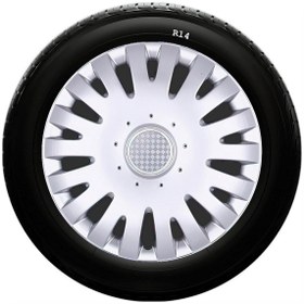 Resim Toyota Uyumlu 14 Inc Kırılmaz SKS Jant Kapağı 1 Takım 4 Adet No:211 