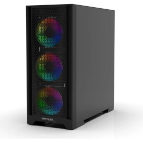 Resim Inca Emg-17Xb 4X1200Mm Kumandalı Argb Fan Gaming Computer Case Boş Bilgisayar Kasası 