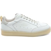 Resim Greyder 18520 Beyaz Hakiki Deri Erkek Sneaker Ayakkabı 