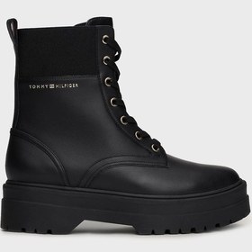 Resim Tommy Hilfiger Bayan Bot Fw0fw08440 Bds Siyah 