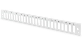 Resim Assmann DN-96202-QL DN-96200-QL Sürgülü Boş Fiber Optik Sonlandırma Kutusu İçin Ön Panel, Kilit Mekanizmalı, 24X Sc Duplex 