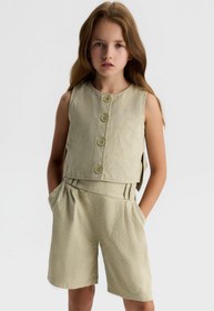 Resim nk kids Kız Çocuk Lara Yelek NK-31367-Y 