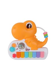 Resim 8891-1b Renkli Dinazor Çıngırak Piyano 