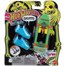 Resim Hot Wheels Skate Neon Temalı Parmak Kaykay ve Ayak Paketleri HPG21-HVK45 