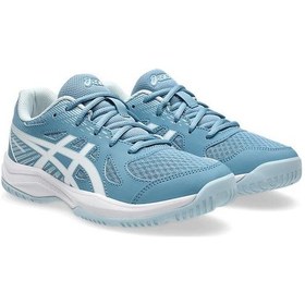 Resim Asics Upcourt 6 Çocuk Mavi Voleybol Ayakkabısı 