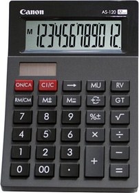 Resim CANON AS-120 II MASAÜSTÜ HESAP MAKİNESİ 
