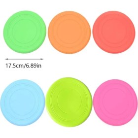 Resim Silikon Frizbi Köpek Oyuncağı 