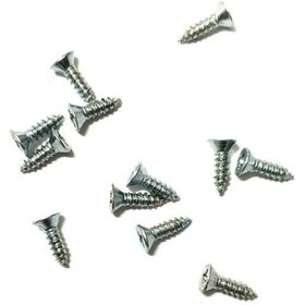 Resim Klips, Menteşe, Ayak, Ağaç, Sunta Vidası 2,2x7,5mm - Nikel 1000 Adet Standart 