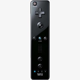 Resim Nintendo Wii Remote Orjinal Wii Kumanda Siyah Nintendo Uzaktan Kumanda Yedek 