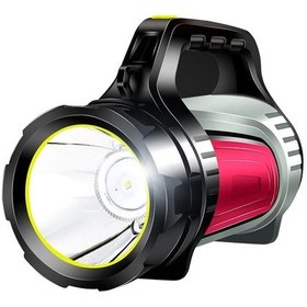 Resim Powermaster Şarjlı Ledli Uzun Menzilli Kamp Tipi Işıldak Fener Js-881a Şeffaf 