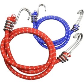 Resim ÇİFT KANCALI KALIN MOTOSİKLET BAGAJ LASTİĞİ 10mm 1,5m 