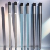 Resim 3 adet/6 adet Yağlı Pastel Karıştırma Çubukları ve Sünger Fırçalar, Karışık Renk, Plastik, Canlı Tuval Boyama için Eşleşen Fırçalar ile 