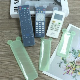 Resim Glow-in-the-Dark Ayı Silikon Uzaktan Kumanda Kılıfı - TV, AC ve Hesap Makinesi Uzaktan Kumandaları için Uygun, Kolay Temizlenebilir, Sinyal Dostu, Dayanıklı Parlak Bitiş, Yeşil Şeffaf Tasarım, Fonksiyonel ve Şık Ev Aksesuarı, Cihaz Aksesuarı | Sinyal Dostu Kapak 