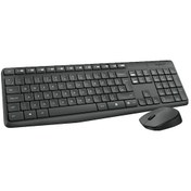 Resim Logitech MK235 920-007948 Kablosuz Rusça Klavye ve Mouse Seti 