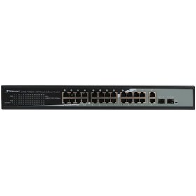 Resim SEENERGY Se-1024+2ge2s 24 Port Poe Switch 