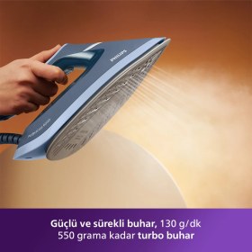 Resim Philips PSG6042/206000 Serisi Perfectcare Buhar Kazanlı Ütü, Güçlü Buhar, 1,8 L Çıkarılabilir Su Haznesi, Sıfır Yanık Riski, SteamGlide, 
