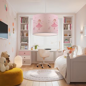 Resim Kids Kumaş Baskılı Çocuk Odası Sarkıt | ByLamp 