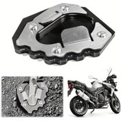 Resim Xuweiwei Black Motorcycle Footrest Pad Cnc Teknolojili Saglam Dayanikli Tiger 1200 2022 Ve Uzeri Uyumlu 