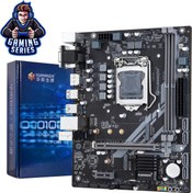 Resim (H310) B250-D4 Lga1151 6-7-8-9. Nesil Ddr4 M.2 Hdmı Dp Vga Matx Oyuncu Anakart Huananzhi