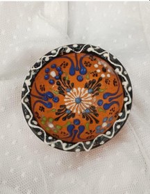 Resim Çini Çerezlik Kase Sosluk Sunumluk Kahvaltılık Çok Renkli 