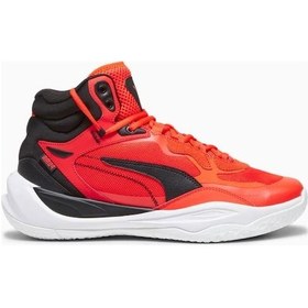 Resim Puma Playmaker Pro Mid Erkek Basketbol Ayakkabısı 001 