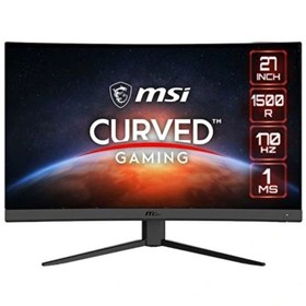 Resim MSI Optix G27C4 E2 1Ms 165Hz 27" FullHD HDMI DP AMD FreeSync VA Curved Gaming Monitör 