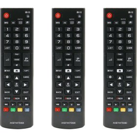 Resim Guiwuu 3x AKB74475490 Tv Için Uzaktan Kumanda 32LH510U 32LH513U 32LH519U 32LH530V 43LH510V 43LH513V 43LH541V 49LH513V 49LH520V (Yurt Dışından) 