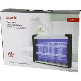 Resim Svoria Store 2 Ledli Sinek Öldürücü Cız Makine 4W - 2000V 30M2 Etkinlik Alanı AS-A28 (5517) 