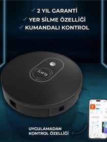 Resim Farg Myrob Epa- 1209 Robot Süpürge Akıllı Mop Özellikli 