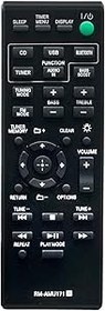 Resim VINABTY RM-AMU171 Yedek Uzaktan Kumanda Sony CMT-BT60B CMT-SBT300WB CMT-SBT100B CMT-BT80WB CMT-SBT300W CMT-SBT100 CMT-BT80W HCD-SBT100 CMT-BT60 ile Uyumlu 