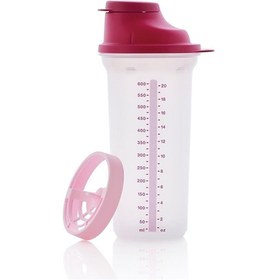 Resim Tupperware Şek Şek 600 Ml Pembe Çırpıcı Karıştırıcı Shaker 
