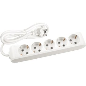 Resim Viko Multi-let 5'li Grup Priz Topraklı Çocuk Korumalı 1 Metre Beyaz - 90113501 