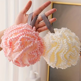Resim Büyük Peeling Banyo Süngeri - Parfümsüz, Duş ve Spa Kullanımı İçin Mükemmel 