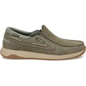 Resim Dockers by Gerli Dockers 238612 FX Haki Erkek Hakiki Deri Ayakkabı 