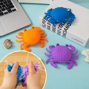 Resim 2/4 adet Yaz Su Eğlencesi Sıkıç Oyuncaklar, Favori Havuz Partisi Hayvan Gadgeti Erkekler ve Kızlar İçin, Yeniden Kullanılabilir Sevimli Kawaii Yengeç Oyuncaklar, Çoklu Kez Sıkılabilir, Paskalya Sepeti Doldurma Hediyesi 