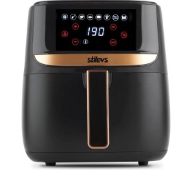 Resim Esmo Home Stilevs Aırtron AF-700 Sıcak Hava Fritözü - Siyah&bakır 