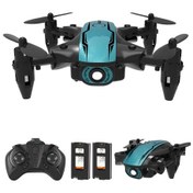 Resim Honmex Cs02 Mini Katlanabilir Drone: Hız Kontrolü, Başsız Mod, İki Pil, Kırılmaya Dayanıklı Gövde, Abs Malzeme 