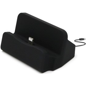 Resim Springsun Telefon Şarj Tabanı İphone Uyumlu/ Android / Type-c Şarj Portu Masa Hızlı Şarj Tabanı 