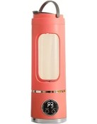 Resim Challenger Pembe 500ml Taşınabilir Usb Şarj Edilebilir Blender Dijital Ekranlı Smoothie Yapma 