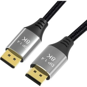 Resim Leonpro 2 Metre 8k UHD Displayport Kablo 1.4V Displayport Kablo 