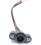Resim Xiyyadms Ninebot Es1/es2/es3/es4 Elektrikli Scooter İçin Şarj Portu Tamiri - Siyah, Dayanıklı Malzeme, 28x14mm, 90mm Kablolu Aksesuar 