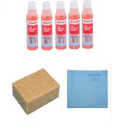 Resim Würth 3 Lü Set 5 Adet 32 ml Sabun 1 Adet Oto Yıkama Süngeri 1 Adet Mikrofiber Güderi Temizlik Bezi 