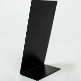 Resim QR Kod Menü Standı | Restoran, Kafe ve Otel Masaları İçin Karekod Çözümü - Siyah / 30 / 10x5 cm 