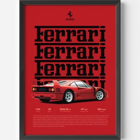 Resim FERRARI F40 