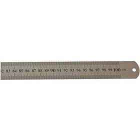 Resim Leo Çift Taraflı Çelik Cetvel 1000 X 35 MM Metal 