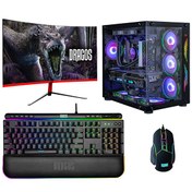 Resim DRx2966 AMD Ryzen 7700X 23.6" 32 GB RAM 1 TB M.2 Nvme SSD 12 GB RTX 4070 Ti Curved FreeDOS Oyun Bilgisayarı Dragos
