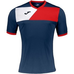 Resim Joma Erkek Futbol Forması Lacivert Tshirt Crew İi Ss 100611.306 