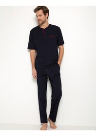 Resim Pierre Cardin Bay Penye Pijama Şort Takım 3 Parça 5370 