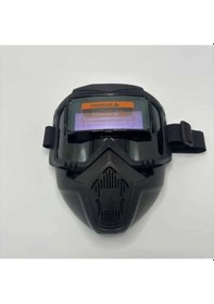 Resim Dancemonkey Dinosaur Otomatik Kararan Kaynak Maskesi, Ayarlanabilir Bant, B Modeli, Darbeye Dayanıklı, Ayrılabilir Yüz Koruyucu 